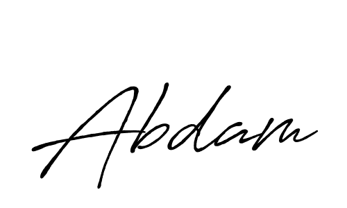 Once you've used our free online signature maker to create your best signature Antro_Vectra_Bolder style, it's time to enjoy all of the benefits that Abdam name signing documents. Abdam signature style 7 images and pictures png