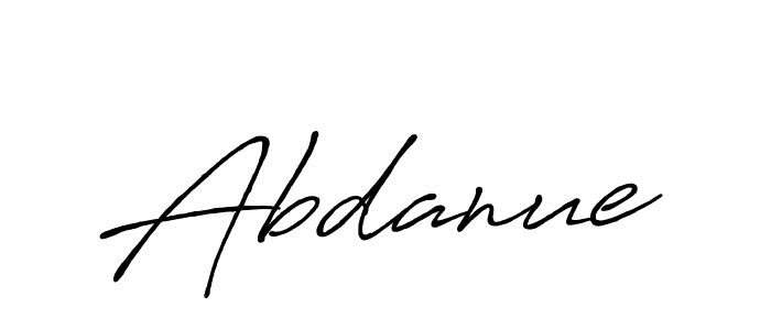 Also You can easily find your signature by using the search form. We will create Abdanue name handwritten signature images for you free of cost using Antro_Vectra_Bolder sign style. Abdanue signature style 7 images and pictures png