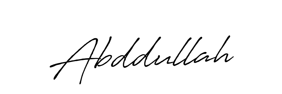 How to make Abddullah name signature. Use Antro_Vectra_Bolder style for creating short signs online. This is the latest handwritten sign. Abddullah signature style 7 images and pictures png