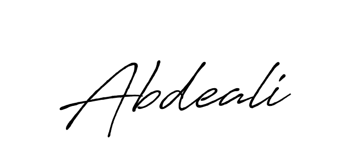 Use a signature maker to create a handwritten signature online. With this signature software, you can design (Antro_Vectra_Bolder) your own signature for name Abdeali. Abdeali signature style 7 images and pictures png