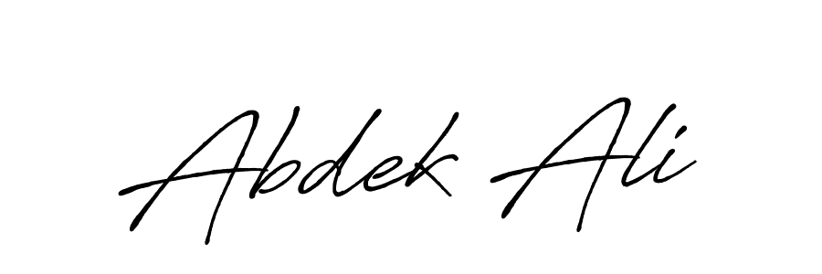 You should practise on your own different ways (Antro_Vectra_Bolder) to write your name (Abdek Ali) in signature. don't let someone else do it for you. Abdek Ali signature style 7 images and pictures png