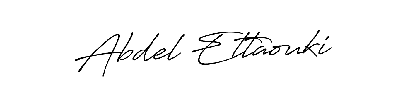 Use a signature maker to create a handwritten signature online. With this signature software, you can design (Antro_Vectra_Bolder) your own signature for name Abdel Ettaouki. Abdel Ettaouki signature style 7 images and pictures png