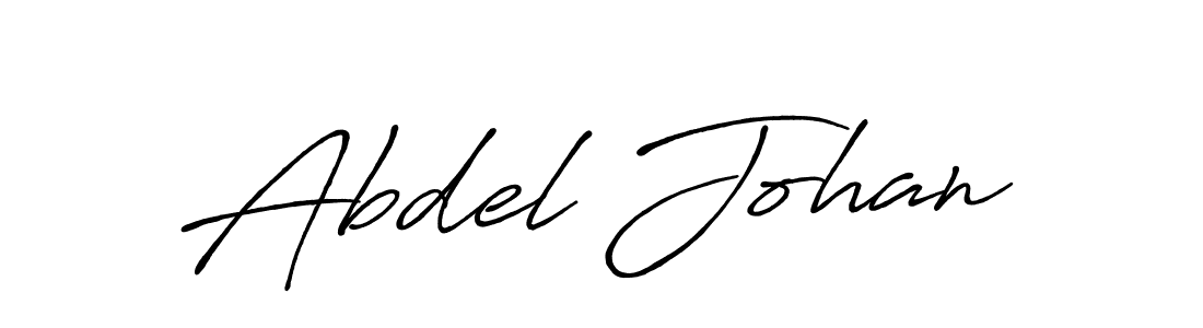 How to make Abdel Johan signature? Antro_Vectra_Bolder is a professional autograph style. Create handwritten signature for Abdel Johan name. Abdel Johan signature style 7 images and pictures png