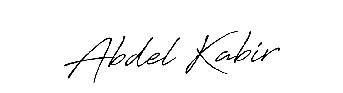if you are searching for the best signature style for your name Abdel Kabir. so please give up your signature search. here we have designed multiple signature styles  using Antro_Vectra_Bolder. Abdel Kabir signature style 7 images and pictures png