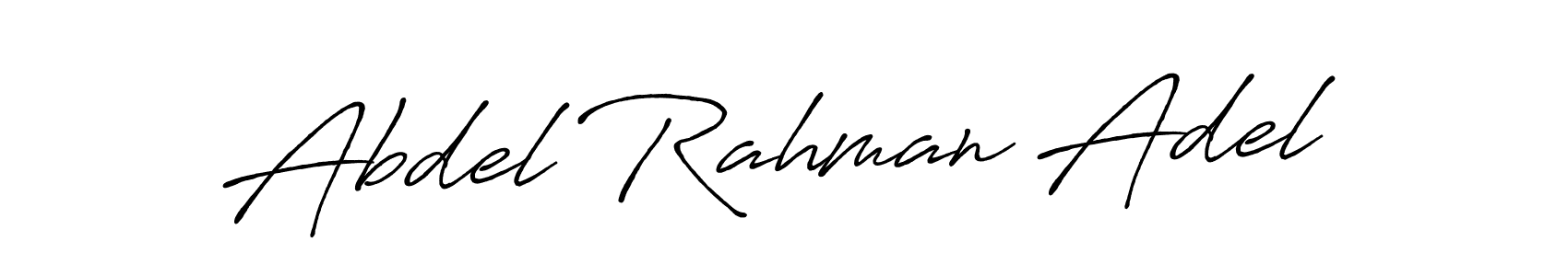 Also we have Abdel Rahman Adel name is the best signature style. Create professional handwritten signature collection using Antro_Vectra_Bolder autograph style. Abdel Rahman Adel signature style 7 images and pictures png