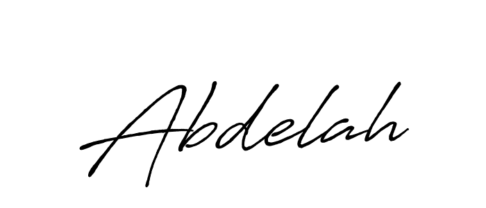 Abdelah stylish signature style. Best Handwritten Sign (Antro_Vectra_Bolder) for my name. Handwritten Signature Collection Ideas for my name Abdelah. Abdelah signature style 7 images and pictures png