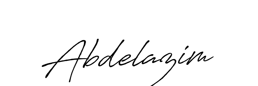 Create a beautiful signature design for name Abdelazim. With this signature (Antro_Vectra_Bolder) fonts, you can make a handwritten signature for free. Abdelazim signature style 7 images and pictures png