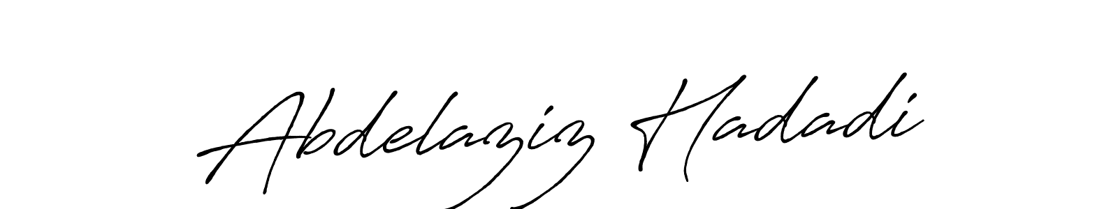 Make a beautiful signature design for name Abdelaziz Hadadi. Use this online signature maker to create a handwritten signature for free. Abdelaziz Hadadi signature style 7 images and pictures png