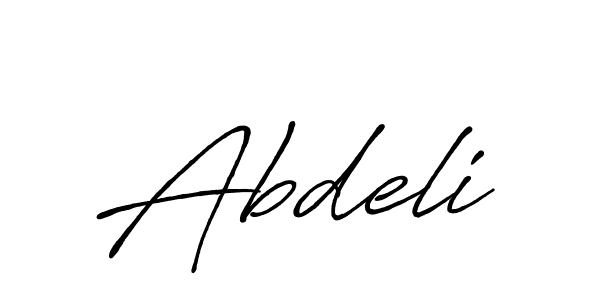 You can use this online signature creator to create a handwritten signature for the name Abdeli. This is the best online autograph maker. Abdeli signature style 7 images and pictures png