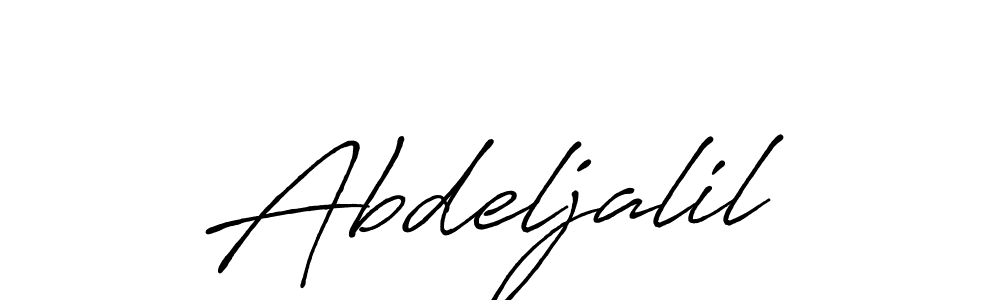 You can use this online signature creator to create a handwritten signature for the name Abdeljalil. This is the best online autograph maker. Abdeljalil signature style 7 images and pictures png