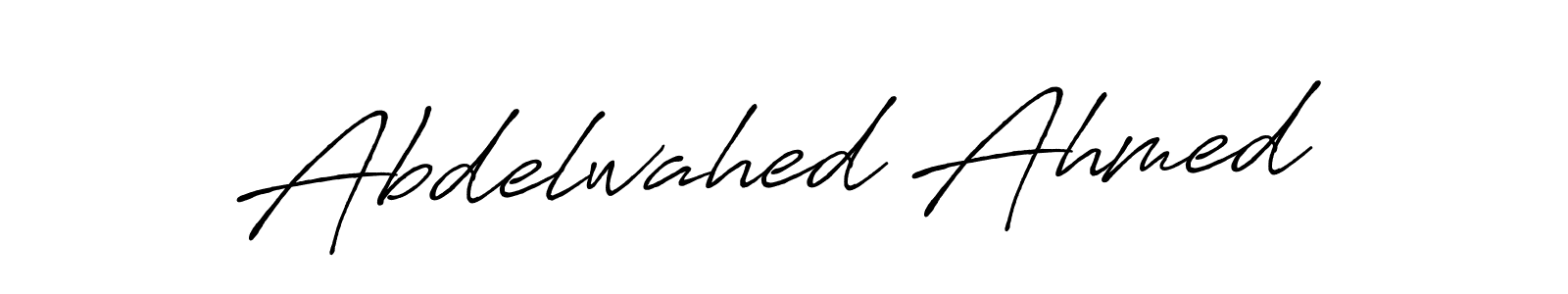 Also You can easily find your signature by using the search form. We will create Abdelwahed Ahmed name handwritten signature images for you free of cost using Antro_Vectra_Bolder sign style. Abdelwahed Ahmed signature style 7 images and pictures png