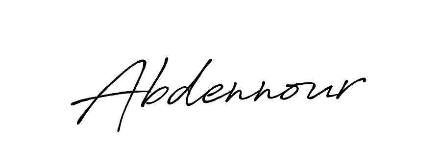 Also You can easily find your signature by using the search form. We will create Abdennour name handwritten signature images for you free of cost using Antro_Vectra_Bolder sign style. Abdennour signature style 7 images and pictures png