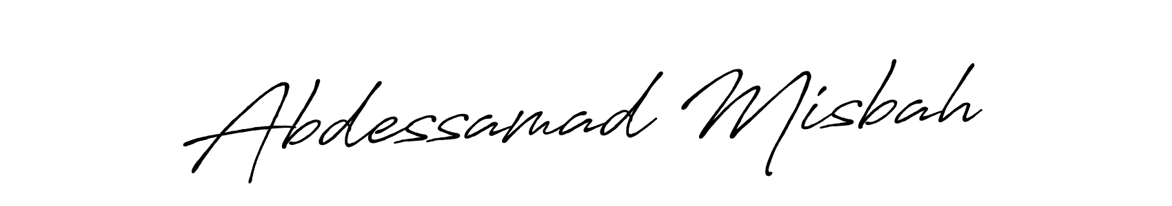 It looks lik you need a new signature style for name Abdessamad Misbah. Design unique handwritten (Antro_Vectra_Bolder) signature with our free signature maker in just a few clicks. Abdessamad Misbah signature style 7 images and pictures png