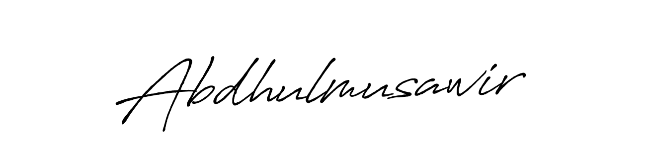 It looks lik you need a new signature style for name Abdhulmusawir. Design unique handwritten (Antro_Vectra_Bolder) signature with our free signature maker in just a few clicks. Abdhulmusawir signature style 7 images and pictures png