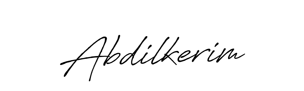 Abdilkerim stylish signature style. Best Handwritten Sign (Antro_Vectra_Bolder) for my name. Handwritten Signature Collection Ideas for my name Abdilkerim. Abdilkerim signature style 7 images and pictures png