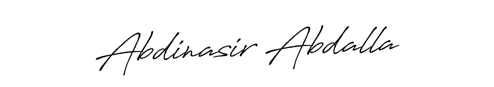 Abdinasir Abdalla stylish signature style. Best Handwritten Sign (Antro_Vectra_Bolder) for my name. Handwritten Signature Collection Ideas for my name Abdinasir Abdalla. Abdinasir Abdalla signature style 7 images and pictures png