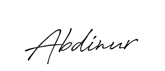 Make a beautiful signature design for name Abdinur. With this signature (Antro_Vectra_Bolder) style, you can create a handwritten signature for free. Abdinur signature style 7 images and pictures png