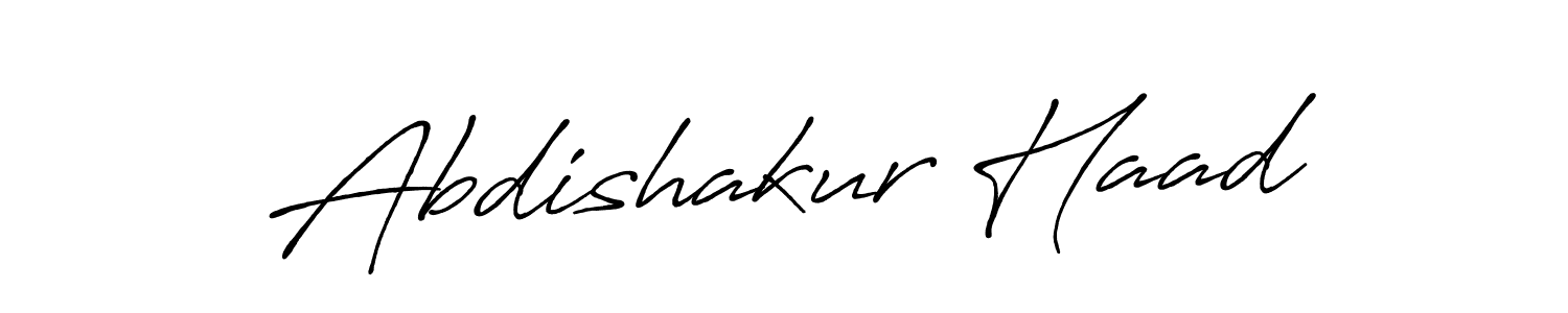 Also we have Abdishakur Haad name is the best signature style. Create professional handwritten signature collection using Antro_Vectra_Bolder autograph style. Abdishakur Haad signature style 7 images and pictures png