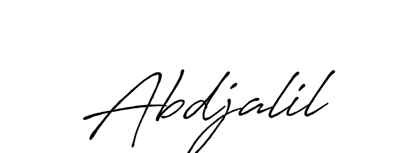 Best and Professional Signature Style for Abdjalil. Antro_Vectra_Bolder Best Signature Style Collection. Abdjalil signature style 7 images and pictures png