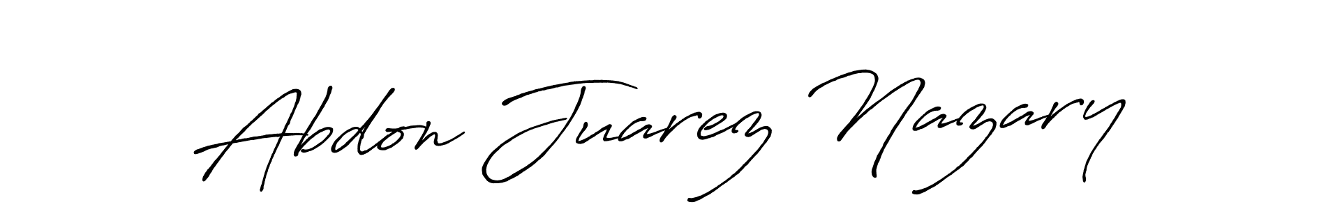 How to make Abdon Juarez Nazary signature? Antro_Vectra_Bolder is a professional autograph style. Create handwritten signature for Abdon Juarez Nazary name. Abdon Juarez Nazary signature style 7 images and pictures png