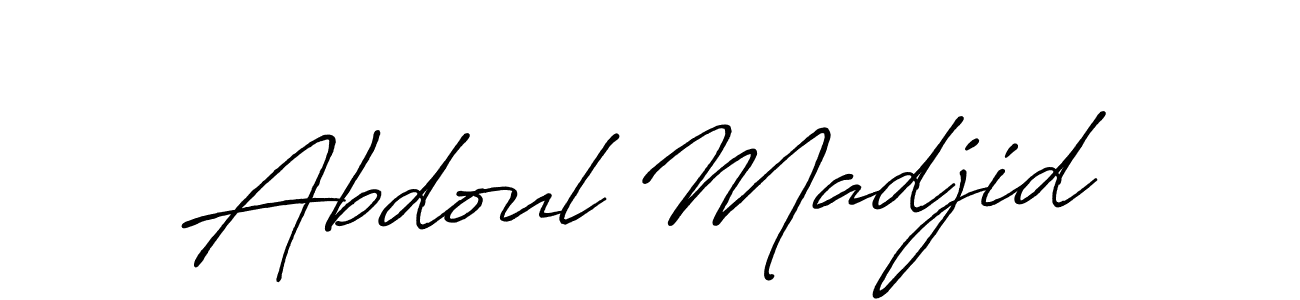 Also You can easily find your signature by using the search form. We will create Abdoul Madjid name handwritten signature images for you free of cost using Antro_Vectra_Bolder sign style. Abdoul Madjid signature style 7 images and pictures png