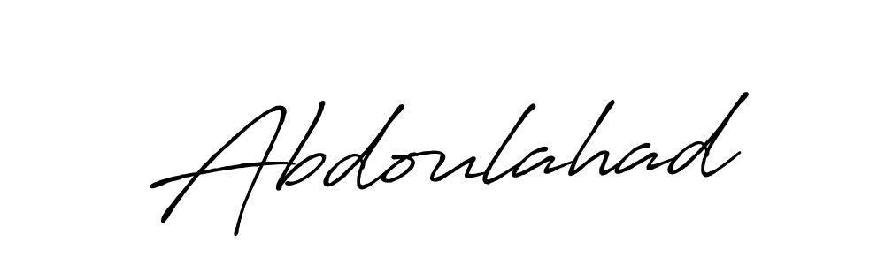 Make a beautiful signature design for name Abdoulahad. Use this online signature maker to create a handwritten signature for free. Abdoulahad signature style 7 images and pictures png
