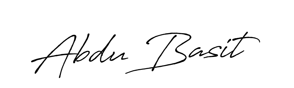 Antro_Vectra_Bolder is a professional signature style that is perfect for those who want to add a touch of class to their signature. It is also a great choice for those who want to make their signature more unique. Get Abdu Basit name to fancy signature for free. Abdu Basit signature style 7 images and pictures png