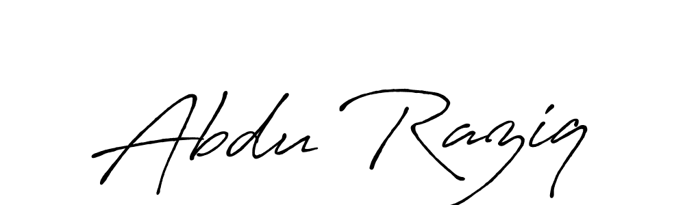 You should practise on your own different ways (Antro_Vectra_Bolder) to write your name (Abdu Raziq) in signature. don't let someone else do it for you. Abdu Raziq signature style 7 images and pictures png