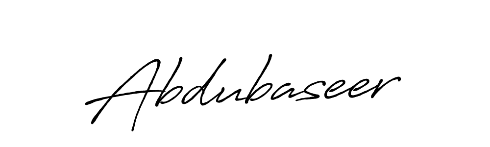 Make a beautiful signature design for name Abdubaseer. With this signature (Antro_Vectra_Bolder) style, you can create a handwritten signature for free. Abdubaseer signature style 7 images and pictures png