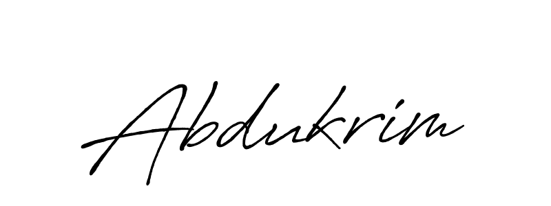 How to make Abdukrim signature? Antro_Vectra_Bolder is a professional autograph style. Create handwritten signature for Abdukrim name. Abdukrim signature style 7 images and pictures png