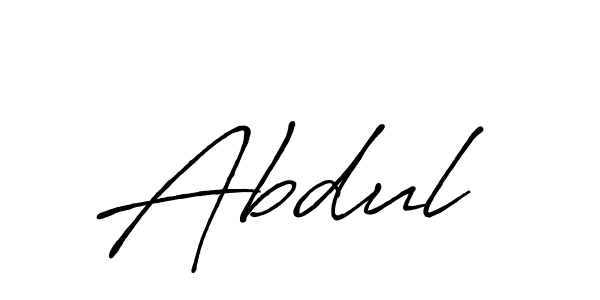 Create a beautiful signature design for name Abdul . With this signature (Antro_Vectra_Bolder) fonts, you can make a handwritten signature for free. Abdul  signature style 7 images and pictures png