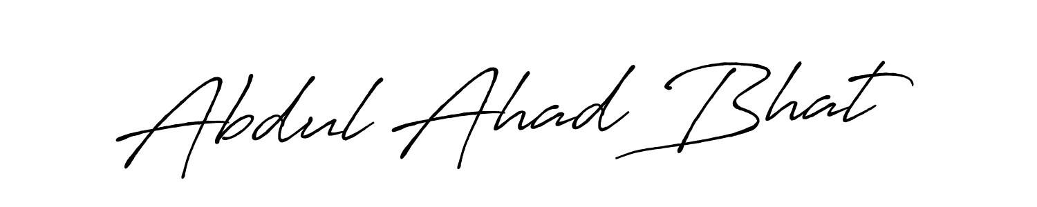 Similarly Antro_Vectra_Bolder is the best handwritten signature design. Signature creator online .You can use it as an online autograph creator for name Abdul Ahad Bhat. Abdul Ahad Bhat signature style 7 images and pictures png
