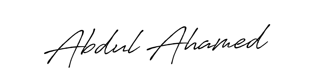 You should practise on your own different ways (Antro_Vectra_Bolder) to write your name (Abdul Ahamed) in signature. don't let someone else do it for you. Abdul Ahamed signature style 7 images and pictures png