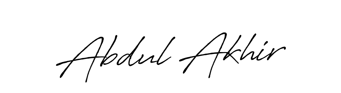 Once you've used our free online signature maker to create your best signature Antro_Vectra_Bolder style, it's time to enjoy all of the benefits that Abdul Akhir name signing documents. Abdul Akhir signature style 7 images and pictures png