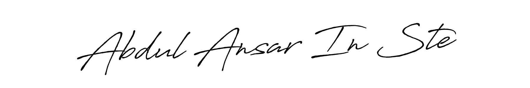 You can use this online signature creator to create a handwritten signature for the name Abdul Ansar In Ste. This is the best online autograph maker. Abdul Ansar In Ste signature style 7 images and pictures png