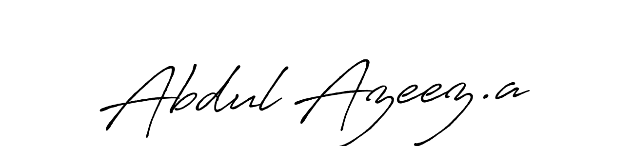 if you are searching for the best signature style for your name Abdul Azeez.a. so please give up your signature search. here we have designed multiple signature styles  using Antro_Vectra_Bolder. Abdul Azeez.a signature style 7 images and pictures png