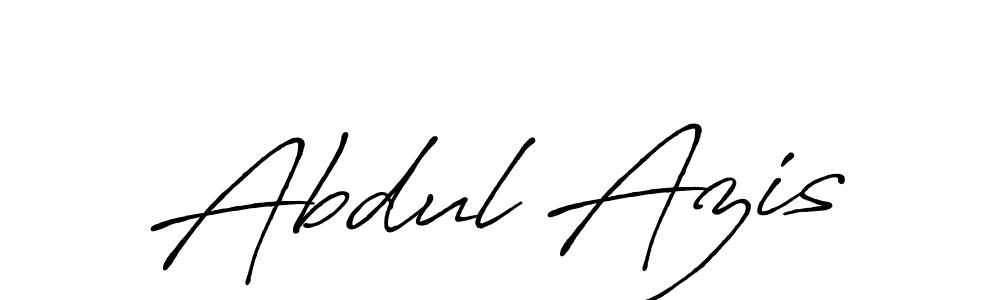 Once you've used our free online signature maker to create your best signature Antro_Vectra_Bolder style, it's time to enjoy all of the benefits that Abdul Azis name signing documents. Abdul Azis signature style 7 images and pictures png