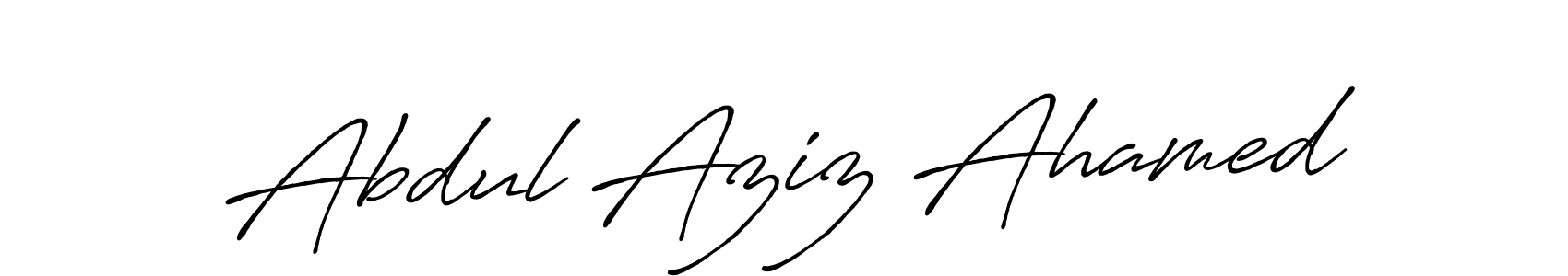Best and Professional Signature Style for Abdul Aziz Ahamed. Antro_Vectra_Bolder Best Signature Style Collection. Abdul Aziz Ahamed signature style 7 images and pictures png