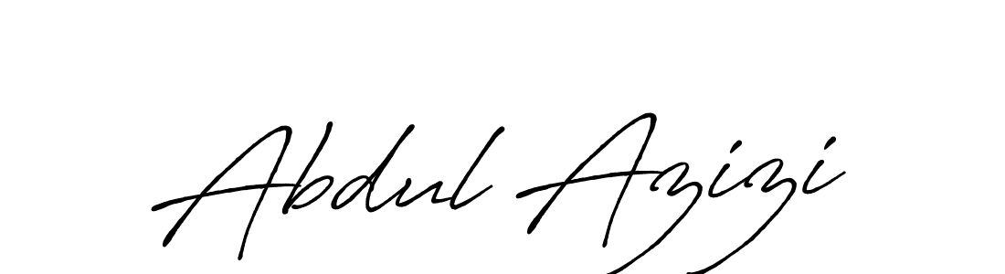 Also we have Abdul Azizi name is the best signature style. Create professional handwritten signature collection using Antro_Vectra_Bolder autograph style. Abdul Azizi signature style 7 images and pictures png