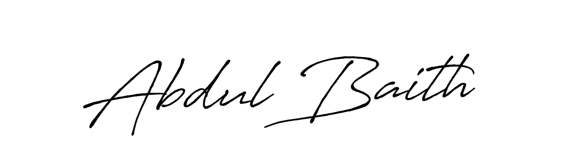 You should practise on your own different ways (Antro_Vectra_Bolder) to write your name (Abdul Baith) in signature. don't let someone else do it for you. Abdul Baith signature style 7 images and pictures png