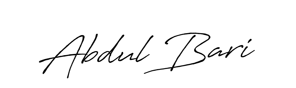 Also You can easily find your signature by using the search form. We will create Abdul Bari name handwritten signature images for you free of cost using Antro_Vectra_Bolder sign style. Abdul Bari signature style 7 images and pictures png