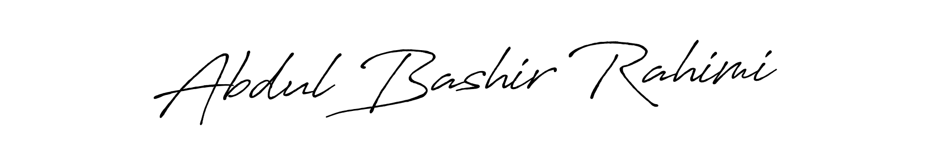 How to make Abdul Bashir Rahimi signature? Antro_Vectra_Bolder is a professional autograph style. Create handwritten signature for Abdul Bashir Rahimi name. Abdul Bashir Rahimi signature style 7 images and pictures png
