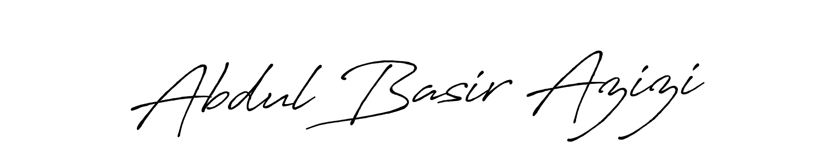 Abdul Basir Azizi stylish signature style. Best Handwritten Sign (Antro_Vectra_Bolder) for my name. Handwritten Signature Collection Ideas for my name Abdul Basir Azizi. Abdul Basir Azizi signature style 7 images and pictures png