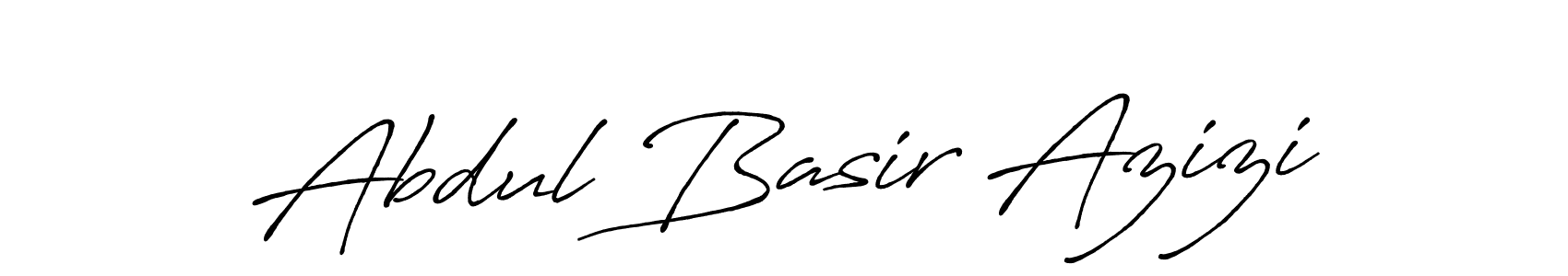 Abdul Basir Azizi stylish signature style. Best Handwritten Sign (Antro_Vectra_Bolder) for my name. Handwritten Signature Collection Ideas for my name Abdul Basir Azizi. Abdul Basir Azizi signature style 7 images and pictures png