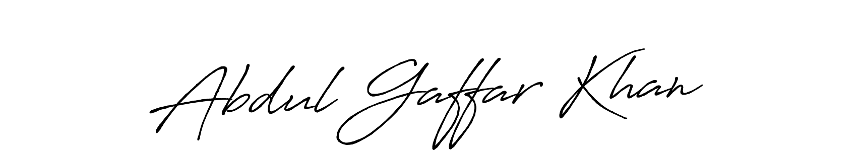 Use a signature maker to create a handwritten signature online. With this signature software, you can design (Antro_Vectra_Bolder) your own signature for name Abdul Gaffar Khan. Abdul Gaffar Khan signature style 7 images and pictures png