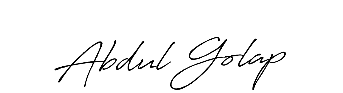 Also You can easily find your signature by using the search form. We will create Abdul Golap name handwritten signature images for you free of cost using Antro_Vectra_Bolder sign style. Abdul Golap signature style 7 images and pictures png