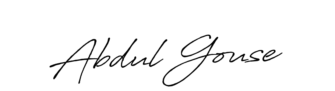 Design your own signature with our free online signature maker. With this signature software, you can create a handwritten (Antro_Vectra_Bolder) signature for name Abdul Gouse. Abdul Gouse signature style 7 images and pictures png