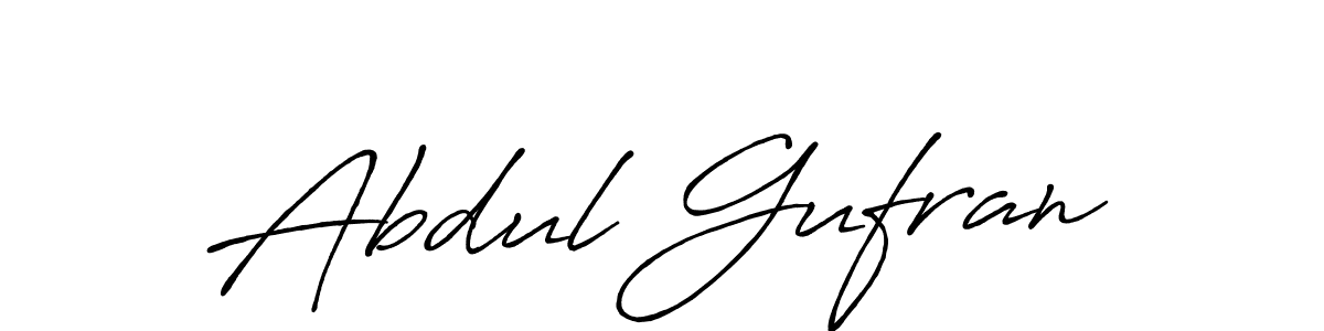 The best way (Antro_Vectra_Bolder) to make a short signature is to pick only two or three words in your name. The name Abdul Gufran include a total of six letters. For converting this name. Abdul Gufran signature style 7 images and pictures png
