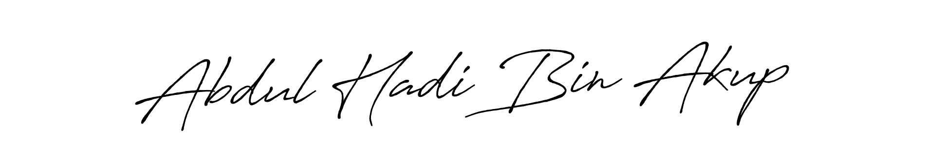 This is the best signature style for the Abdul Hadi Bin Akup name. Also you like these signature font (Antro_Vectra_Bolder). Mix name signature. Abdul Hadi Bin Akup signature style 7 images and pictures png