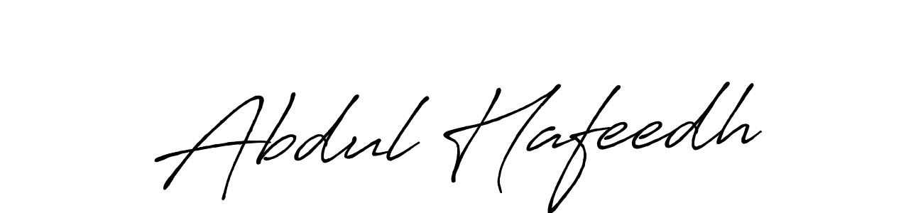 Use a signature maker to create a handwritten signature online. With this signature software, you can design (Antro_Vectra_Bolder) your own signature for name Abdul Hafeedh. Abdul Hafeedh signature style 7 images and pictures png